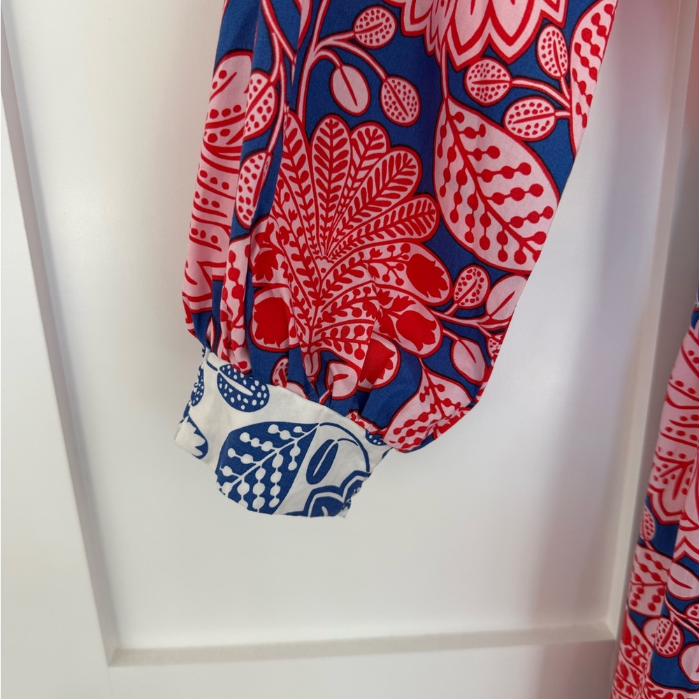 Boden Vibrant Long Sleeve Floral Maxi Dress - Picture 5 of 11